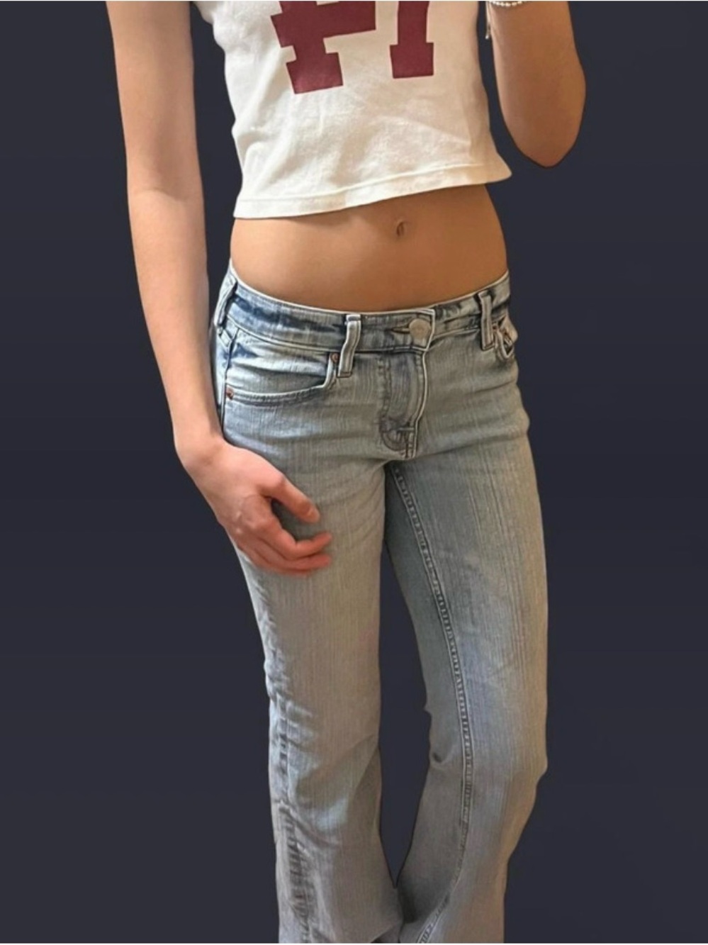 Aeropostale Light Blue Women's Boot Cut Jeans